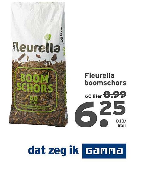 fleurella boomschors.